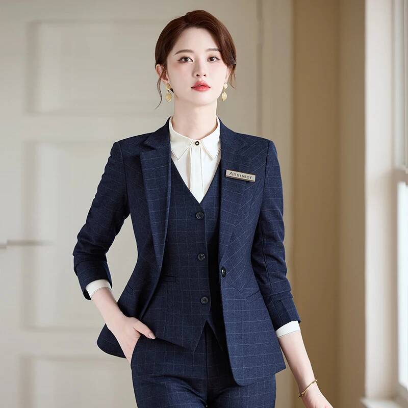 Women'S Formal Wear Pantsuits - Tecido de alta qualidade outono inverno