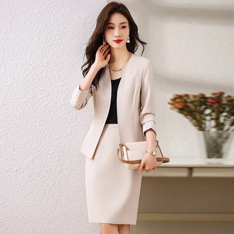 Women'S Formal Wear Pantsuits - Ternos formais femininos de negócios com