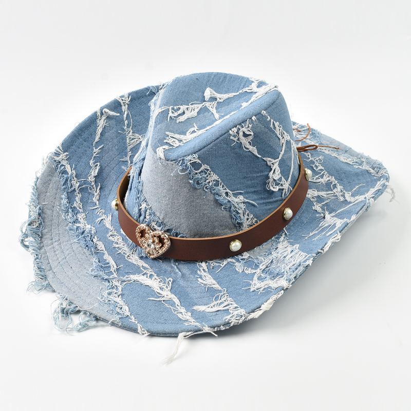 Women Formal Wear Western - Chapéu de cowboy ocidental para mulheres