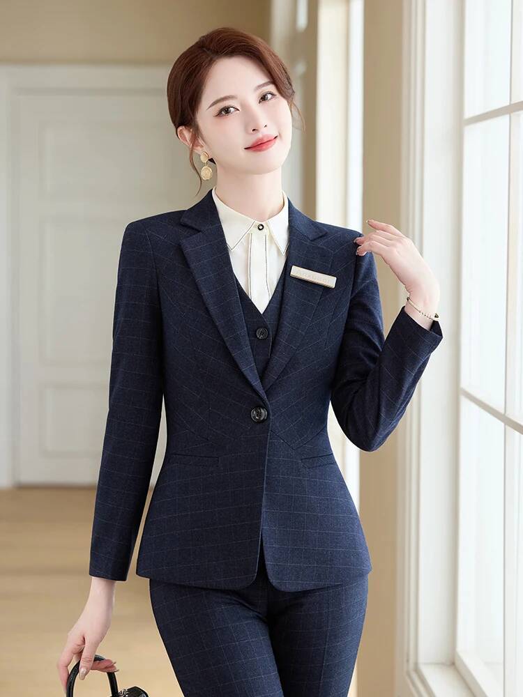 Tecido de alta qualidade outon - Women'S Formal Wear Pantsuits avaliação e preço