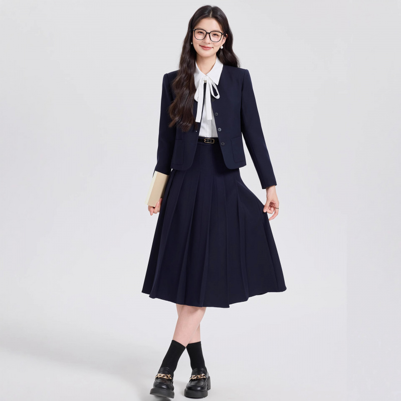 Conjunto de terno curto cinza  - Women Formal Wear Interview avaliação e preço