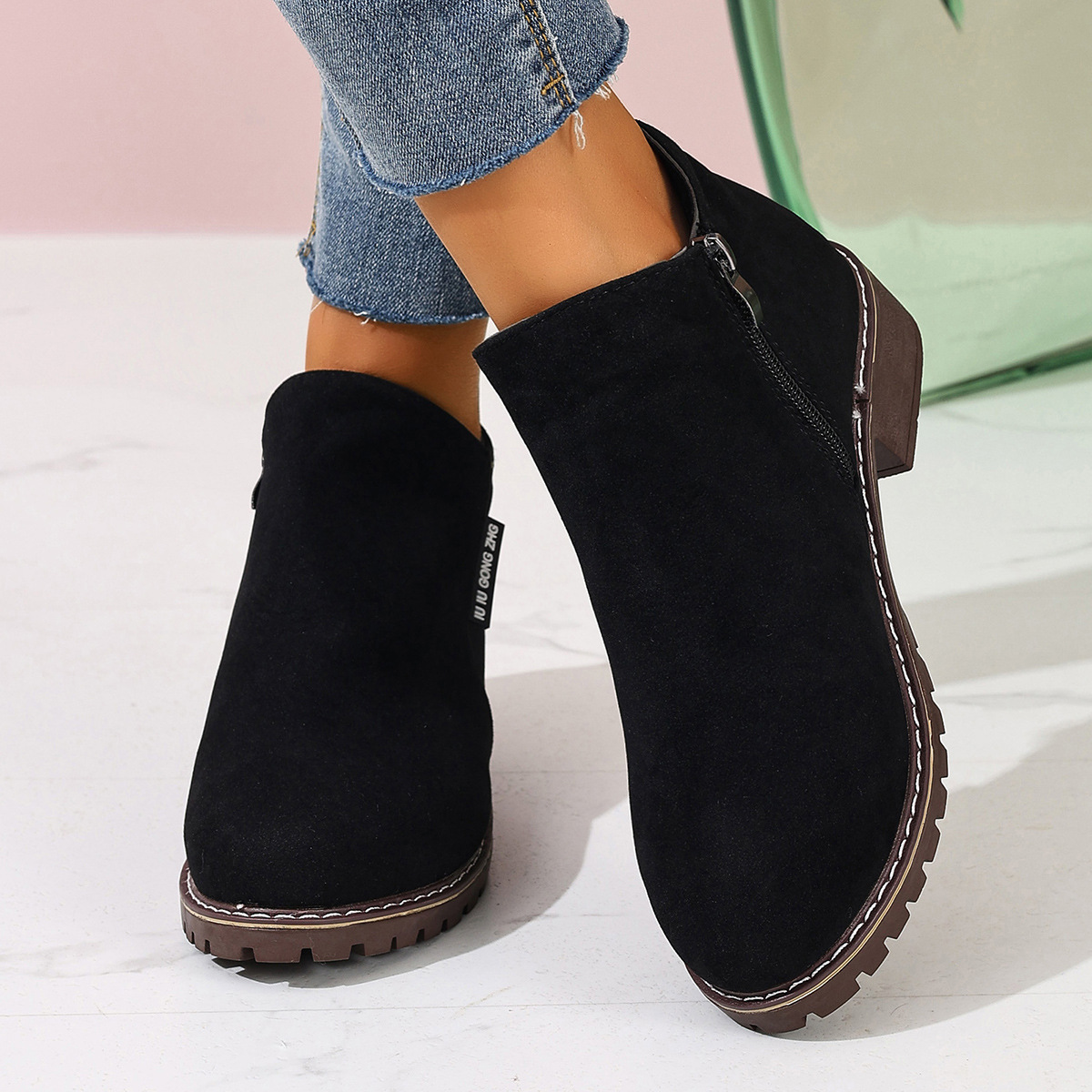 Botas de cano baixo femininas  - Women Formal Wear With Shoes avaliação e preço