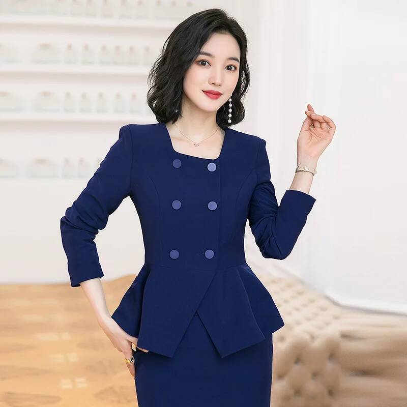 Mulheres elegantes negócios tr - Women'S Formal Wear Pantsuits avaliação e preço