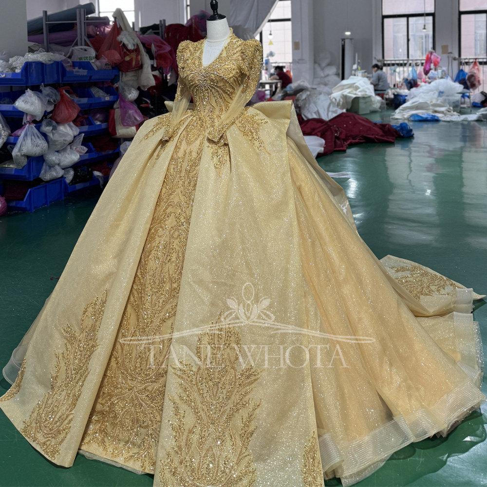 Elegante vestido de noite com  - Yellow Formal Wear Women avaliação e preço