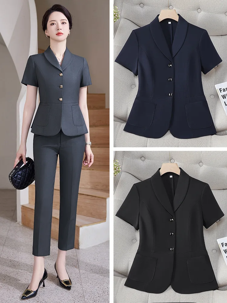 Pop 2024 verão formal ol estil - Women'S Formal Wear Pantsuits avaliação e preço