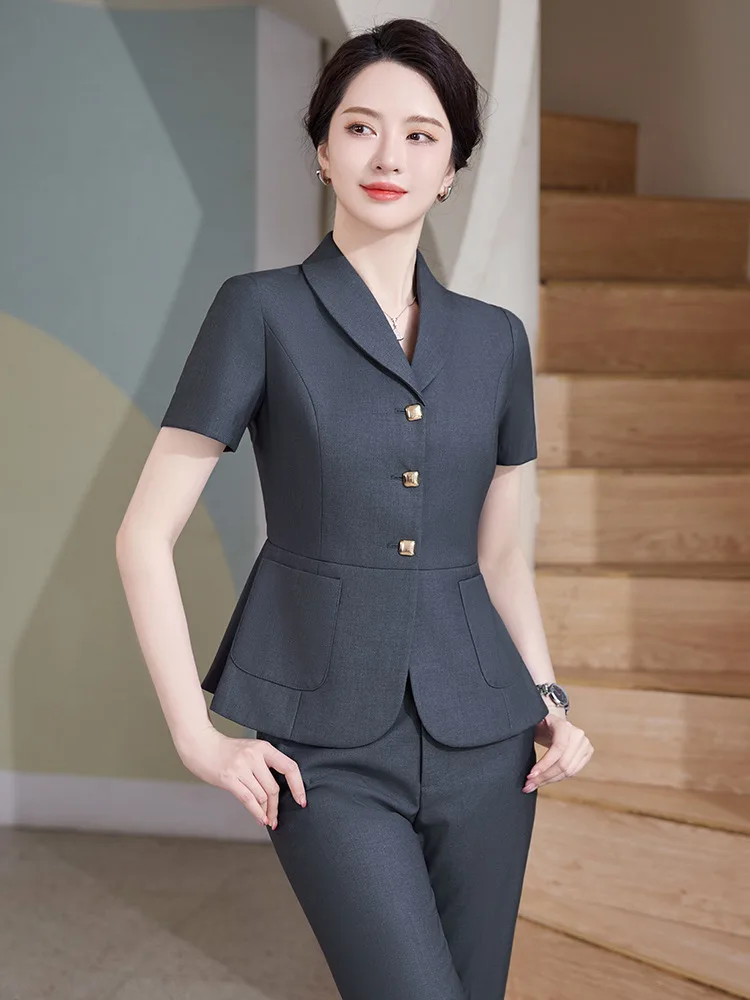 Pop 2024 verão formal ol estil - Women'S Formal Wear Pantsuits avaliação e preço