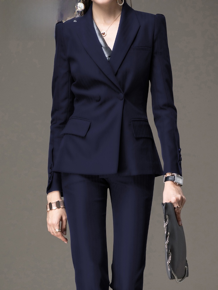 Conjunto de Terno Preto Elegan - Women Formal Wear Interview avaliação e preço