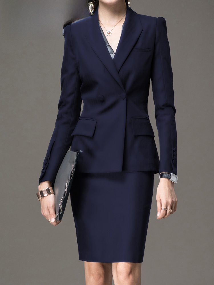 Conjunto de Terno Preto Elegan - Women Formal Wear Interview avaliação e preço