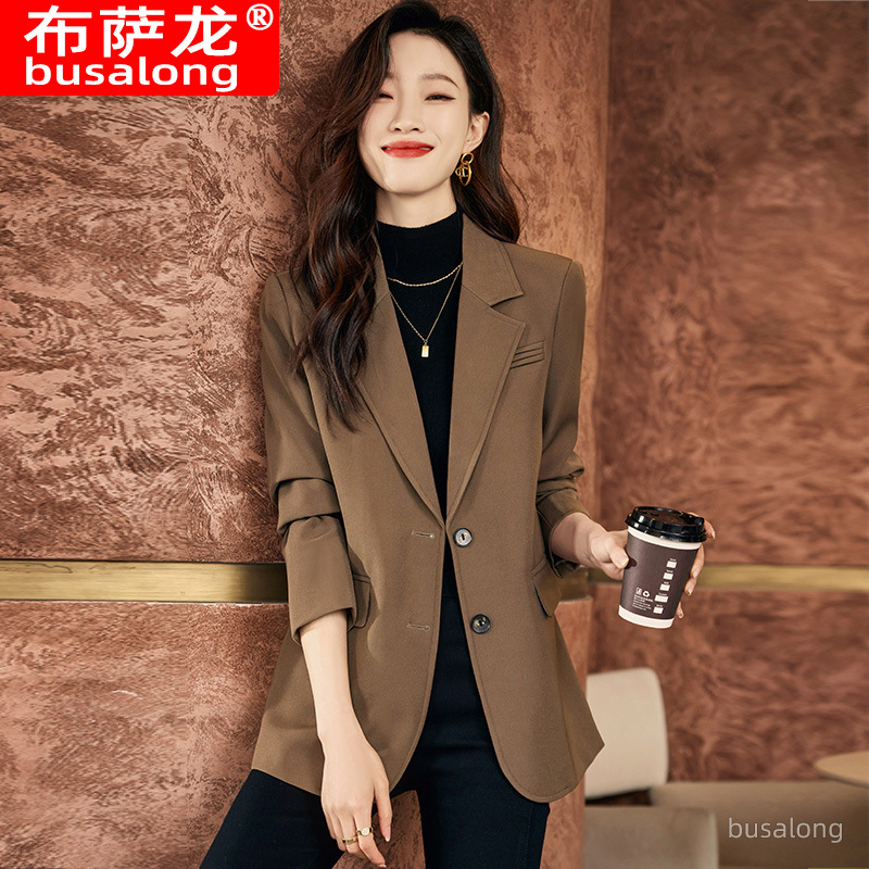 Blazer jaqueta outono inverno  - Women Formal Wear Interview avaliação e preço