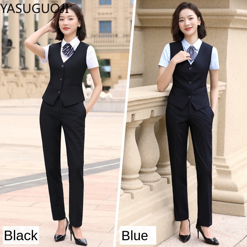 YASUGUOJI-Colete fino com deco - Women Formal Wear Interview avaliação e preço
